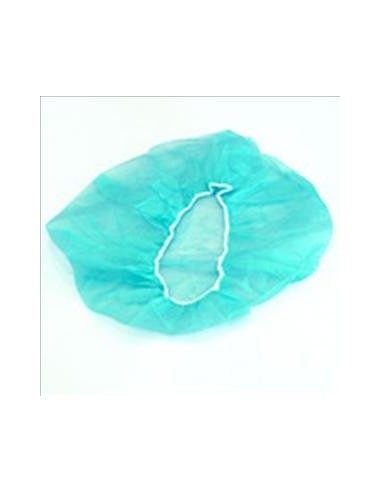 GORRO ENFERMERA VERDE  B/100 UDS.