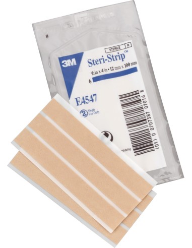 SUTURA CUTANEA ADHESIVA STERI-STRIP 12x100 MM. 1547R