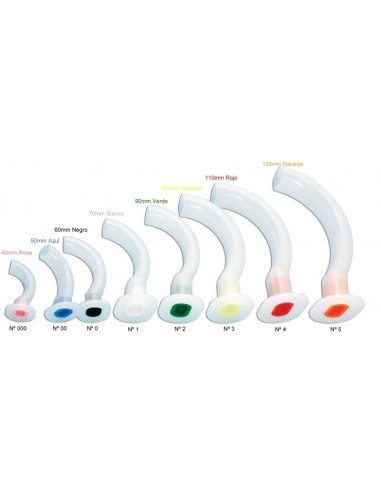 TUBO DE GUEDEL DEL Nº 0