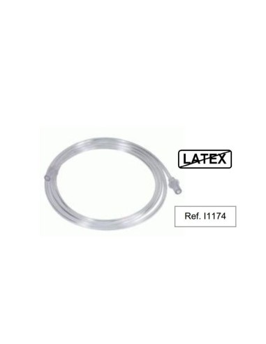 ALARGADERA MASCARILLA OXIGENO 1'8 MTS.  C/125 UDS