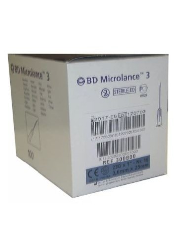 AGUJA BD 20GX1" 1/2 40X0.9