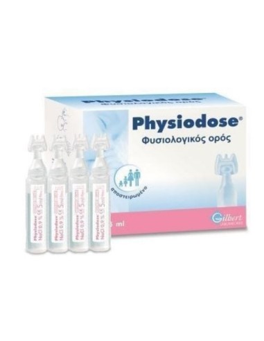 SUERO FISIOLÓGICO ESTERIL MONODOSIS PHYSIODOSE 5 ML  C/ 30 UDS