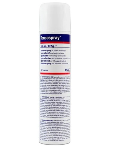 SPRAY ADHERENTE FIJACION VENDAJES 300ML