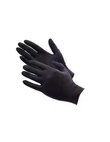 GUANTE DE EXAMEN DE NITRILO SIN POLVO TALLA L  C/100 UDS