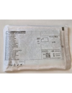 Campo quirúrgico estéril sin adhesivo y sin orificio 100x150 cm ( 1 UD )