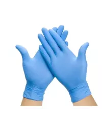 Guante de examen de nitrilo | Sin polvo | Talla: S-L | Caja: 100 Uds