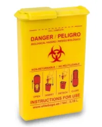 CONTENEDOR AGUJAS DE BOLSILLO 0.9 L