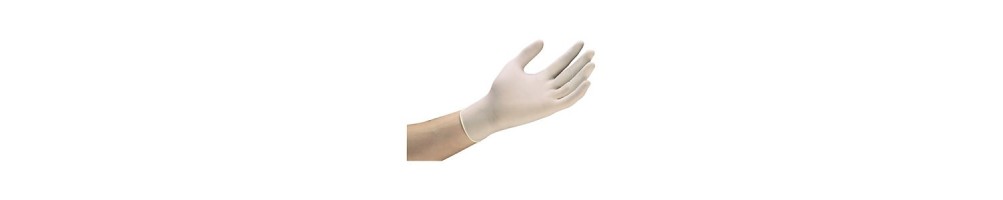 GUANTES DE LÁTEX CON Y SIN POLVO