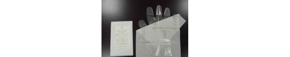 GUANTES DE TACTO PLÁSTICO ESTERIL Y NO ESTERIL